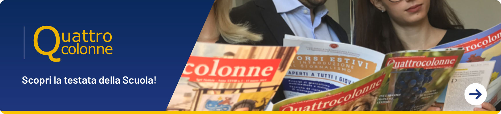 Quattro Colonne - Scopri la testata della scuola